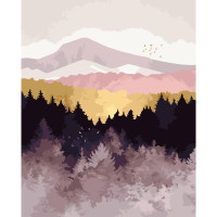 Картина за номерами Горе вдосвіта 40х50 см SY6021