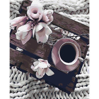 Сніданок з квітами 40х50 см SY6073