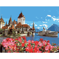 Картина по номерам Живописный городок 40х50 см SY6081