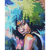 Поп-арт красуня 40х50 см SY6089