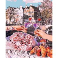 Картина за номерами Вихідний пікнік 40х50 см SY6148