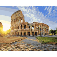 Картина за номерами Колізей увечері 40х50 см SY6155