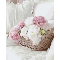 Картина за номерами Ранкові півонії 40х50 см SY6156