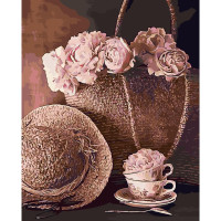 Картина за номерами Солом'яний натюрморт 40х50 см SY6165