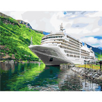 Картина за номерами Розкішний лайнер 40х50 см SY6174