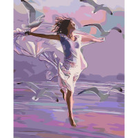 Картина за номерами На крилах свободи 40х50 см SY6220