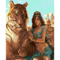 Картина за номерами Захисник 40х50 см SY6228