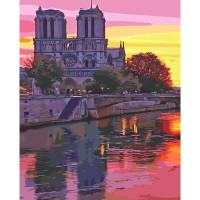 Картина по номерам Малиновый закат 40х50 см SY6240