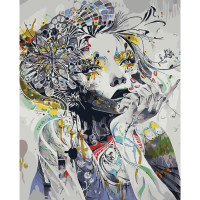 Картина за номерами Поп-арт 40х50 см думки SY6254