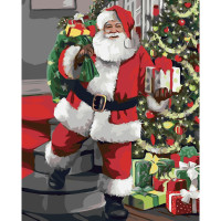 Картина по номерам Подарок под елку 40х50 см SY6259