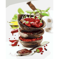 Картина за номерами Гострий чилі 40х50 см SY6265