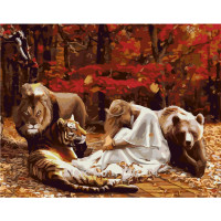 Картина за номерами Великі захисники 40х50 см SY6285