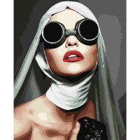 Картина за номерами Черниця з майбутнього 40х50 см SY6324