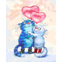 Картина по номерам Влюбленные 2 40х50 см SY6348