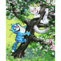 Картина за номерами Злови мене, якщо зможеш 40х50 см SY6353