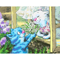 Картина за номерами Знаки уваги 40х50 см SY6358