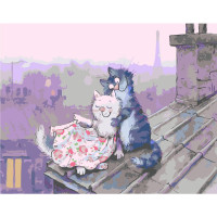 Картина за номерами Дах кохання 40х50 см SY6363