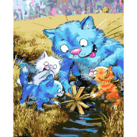 Картина за номерами Весела риболовля 40х50 см SY6365