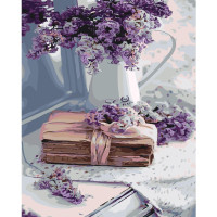 Картина за номерами Бузковий настрій 40х50 см SY6373