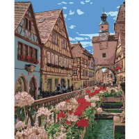 Картина за номерами Будинки на воді 40х50 см SY6412