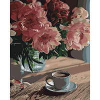 Картина за номерами Квіти у променях 40х50 см SY6437