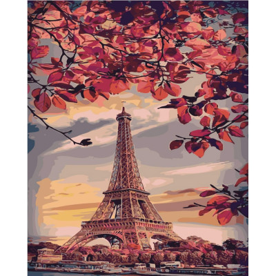 Картина по номерам Краски Парижа 40х50 см SY6443