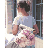 Картина по номерам Букет с собой 40х50 см SY6451