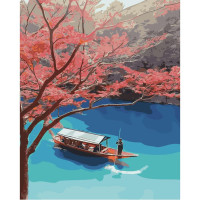 Картина за номерами З легкістю за течією 40х50 см SY6458