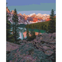 Картина за номерами Гірський краєвид 40х50 см SY6461