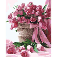 Картина за номерами Букет улюблений 40х50 см SY6502