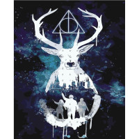 Картина за номерами Массонський олень 40х50 см SY6507