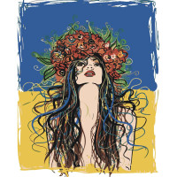 Картина по номерам "Вільна та незалежна" 40х50 см SY6540