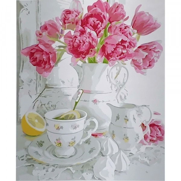 Картина мозаикой 15х20 Чайная роза