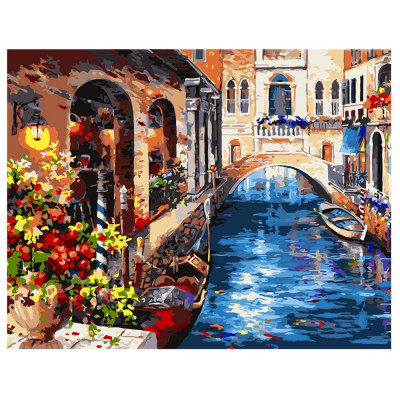 Картина по номерам Венеция 40х50 см VA-0195