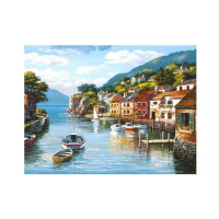 Затишний міський пейзаж 40х50 см VA-0408