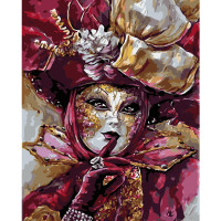 Картина по номерам Тайный карнавал 40х50 см VA-0749