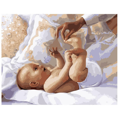 Картина по номерам Младенец 40х50 см VA-0928