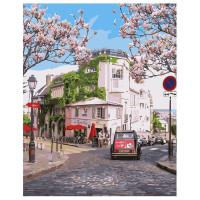 Картина за номерами Весенне місто 40х50 см VA-1070