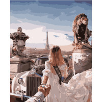 Картина за номерами Французький шарм 40х50 см VA-1233