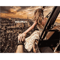 Картина за номерами Бажаний Голівуд 40х50 см VA-1274