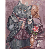 Картина за номерами Мелодія думок 40х50 см VA-1458