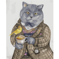 Картина по номерам Время на кофе 40х50 см VA-1468