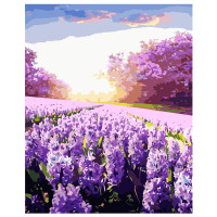 Картина за номерами Гіацинти на світанку 40х50 см VA-1770