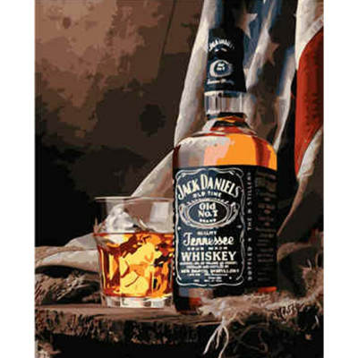 Картина за номерами Jack Daniels 40х50 см VA-1820
