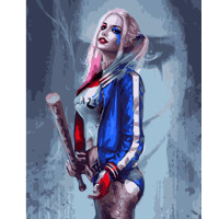Картина за номерами Харлі Квін 40х50 см VA-1893