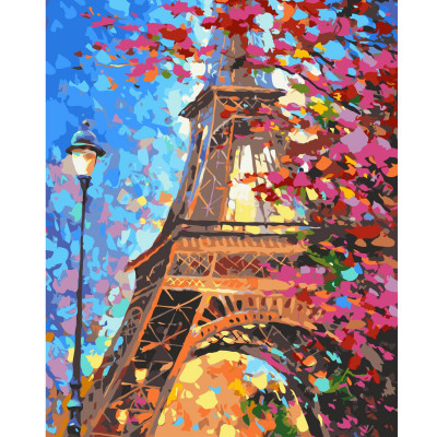 Картина по номерам Красочный Париж 40х50 см VA-2181