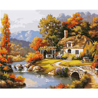 Картина за номерами У води 40х50 см VA-2218