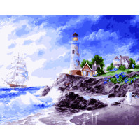 Картина по номерам Морской пейзаж 40х50 см VA-2636