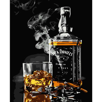 Картина по номерам Jack Daniels 2 40х50 см VA-2791