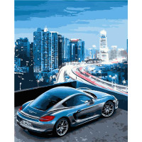 Картина за номерами Швидкість міста 40х50 см VA-2891